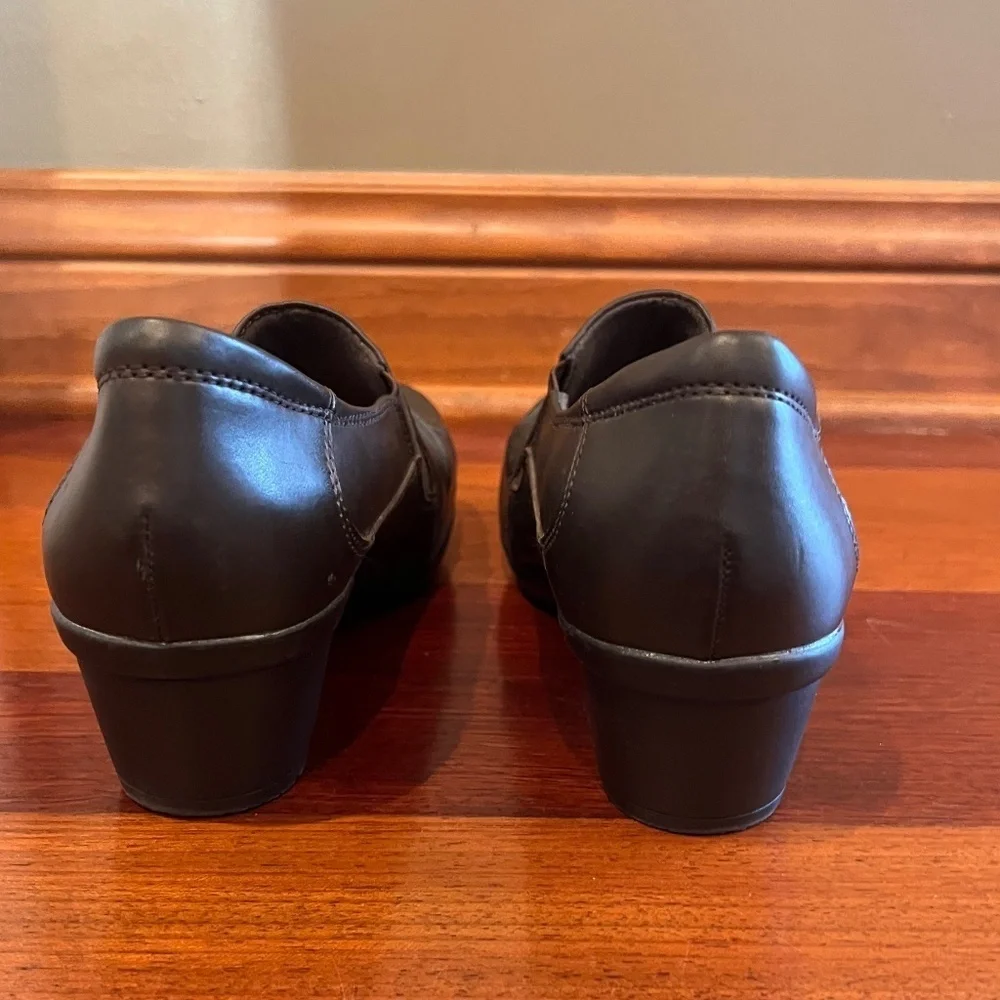 Michel M. Brown Handcrafted Leather Comfort Durable Shoes, Size 9